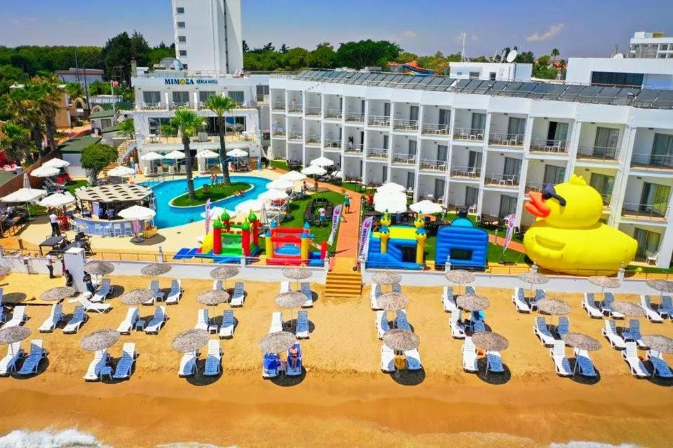 Mimoza Beachfront Hotel & Restaurant Famagouste Extérieur photo